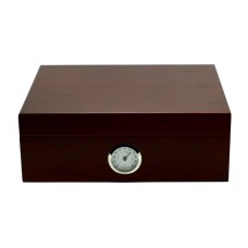 Humidor - Bordeauxrot, spanischer Zeder, für 30 Zigarren