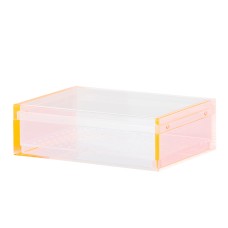 Humidor - transparent Acrylglas, für 25-30 Zigarren, mit Airsystem