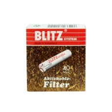 BLITZ system Pfeifenfilter 40 Stücke