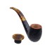 Savinelli Pfeife Tortuga 606 Rustic