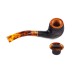 Savinelli Pfeife Tortuga 606 Rustic