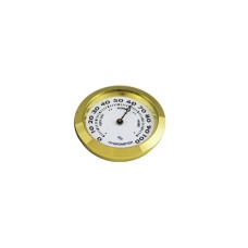 Hygrometer - 37/32 mm, goldfarbe