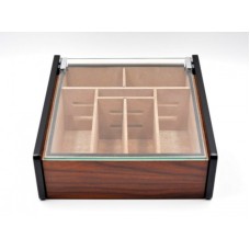 Hermoso humidor 80-100 Zigarren - Mahagony