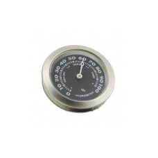 Hygrometer - 37/35 mm, silberfarbe