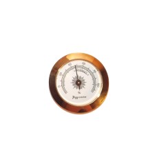 Hygrometer - 50/37 mm, goldfarbe