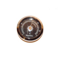 Hygrometer - 45/38 mm, silberfarbe