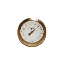 Hygrometer - 52/49mm, goldfarbe