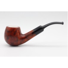 Lorenzo Pfeife Spitfire Meershaum 312 Brown Polish Bent Apple