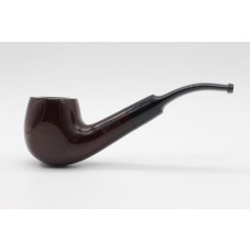 Lorenzo Pfeife Filtro 290 Walnut Polish Bent