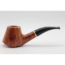 Lorenzo Pfeife Hand Cut 955 Natural Bent Volcano