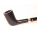 Peterson Churchwarden Dublin Ebony mit Silberring