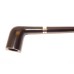 Peterson Churchwarden Dublin Ebony mit Silberring