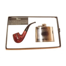 Peterson Pfeife Aran 69 + Geschenke Flasche