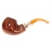 Peterson Pfeife Spigot Silver XL02 Flame Grain F-lip