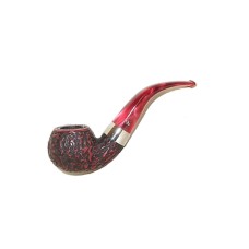 Peterson Pfeife Christmas pipe 03 Rustic F-lip