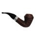 Peterson Pfeife Sherlock Holmes Hansom Rustic P-lip (9mm)