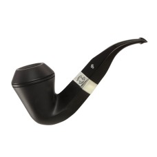 Peterson Pfeife Sherlock Holmes Hansom Ebony P-lip (9mm)