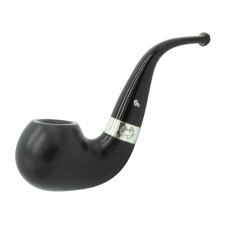 Peterson Pfeife Sherlock Holmes Lestrade Ebony F-lip (9mm)