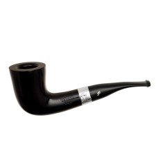 Peterson Pfeife Sherlock Holmes Mycroft Ebony F-lip