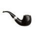 Peterson Pfeife Sherlock Holmes Professor Ebony F-lip