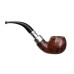 Peterson Pfeife Spigot Silver XL02 Walnut F-lip (9mm)