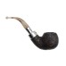 Peterson Pfeife Spigot Silver Roundstone XL02 Sand F-lip