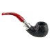 Peterson Pfeife Silver Spigot Dracula XL02 Sand F-lip