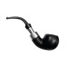 Peterson Pfeife Spigot Silver XL02 Ebony F-lip