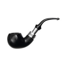 Peterson Pfeife Spigot Silver XL02 Ebony F-lip (9mm)