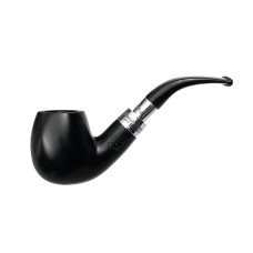 Peterson Pfeife Spigot Silver 68 Black F-lip