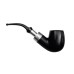 Peterson Pfeife Spigot Silver XL90 Ebony F-lip (9mm)