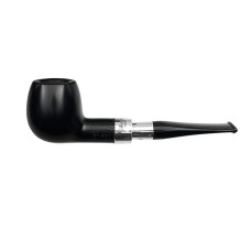 Peterson Pfeife Spigot Silver 87 Ebony F-lip