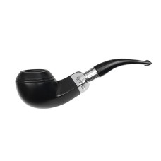 Peterson Pfeife Spigot Silver 80S Ebony F-lip