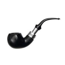 Peterson Pfeife Spigot Silver XL02 Black P-lip