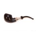 Peterson Pfeife Spigot Silver 999 Ebony F-lip