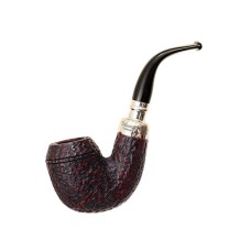 Peterson Pfeife Spigot Silver XL17 Rustic F-lip