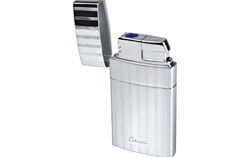 Zigarrenfeuerzeug - Caseti Nizza chrome