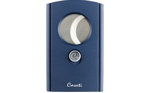 Zigarrenabschneider Caseti - blau matt (Ring 60)