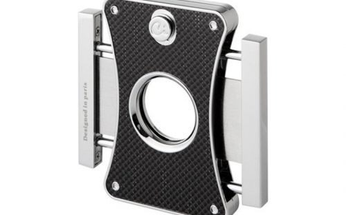 Zigarrenabschneider Caseti Carbon/Silber
