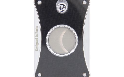 Zigarrenabschneider Caseti Carbon/Silber