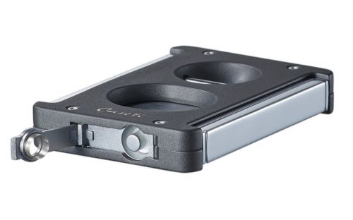Zigarrenabschneider Caseti 3 in 1 - grau matt/chrom
