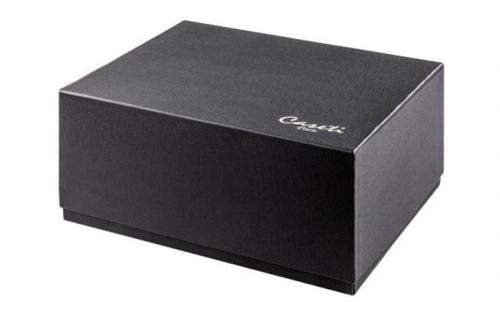 Caseti Paris Humidor, spanischer Zeder, für 80 Zigarren - Rot, Hochglanz lackiert