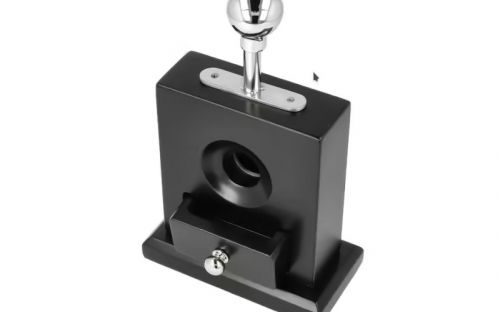 Tisch-Zigarrenabschneider - schwarz matt, Angelo (19cm - bis Ringmaß 51)