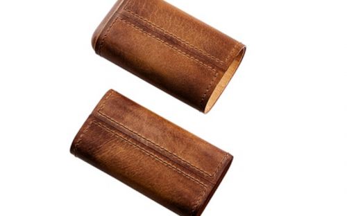 Zigarrenetui 3er Coronita - Angelo, braun (11x6cm)