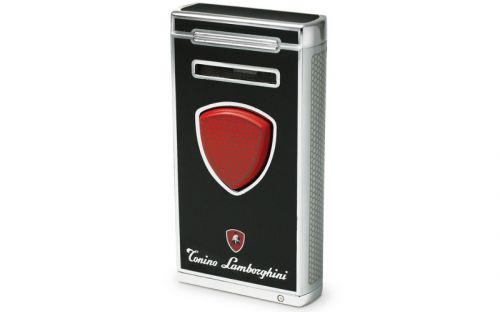 Zigarrenfeuerzeug Lamborghini Pergusa Duo - schwarz/chrome
