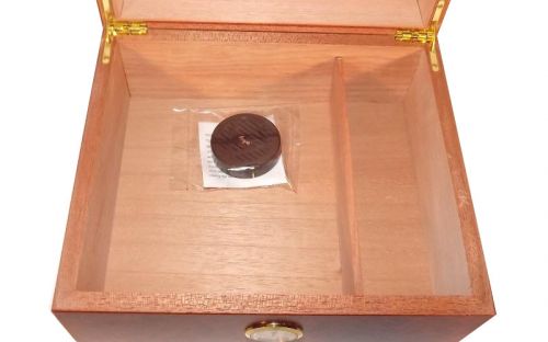 Humidor - Braun, Wurzelnholz-dekor, spanischer Zeder, für 40 Zigarren