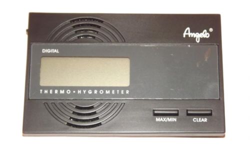 Digital Thermo- Hygrometer schwarz