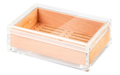 Humidor für 50 Zigarren, Acryl Zigarrenhalter - Angelo