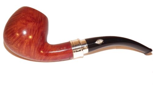 Brebbia Pfeife Sterling Ambra 834