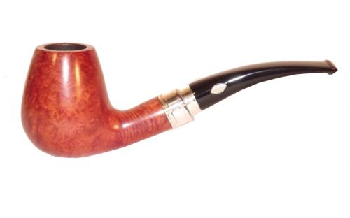 Brebbia Pfeife Sterling Ambra 839